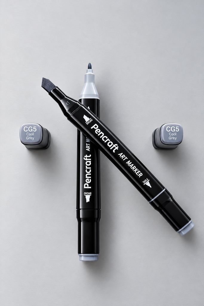 [CG5 Cool Grey] Siyah Keçeli Kalem (CG5 Cool Grey)