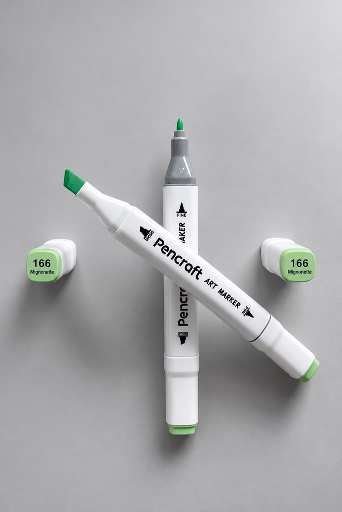 [166 Mignoneette] White Felt Pen (166 Mignoneette)