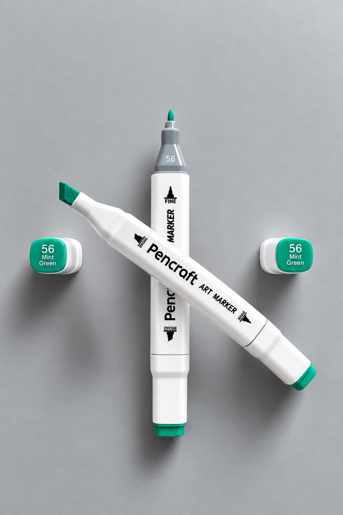 [56 Mint Green] White Felt Pen (56 Mint Green)
