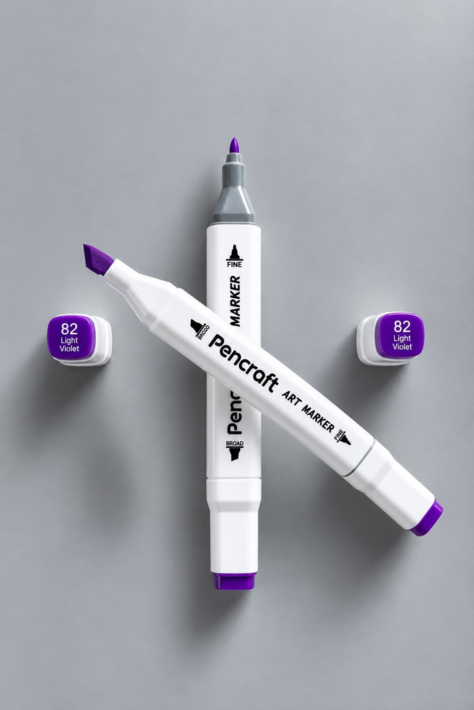 [82 Liht Violet] Beyaz Keçeli Kalem (82 Liht Violet)