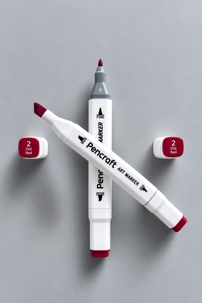 [2 Old Red] White Felt Pen (2 Old Red)