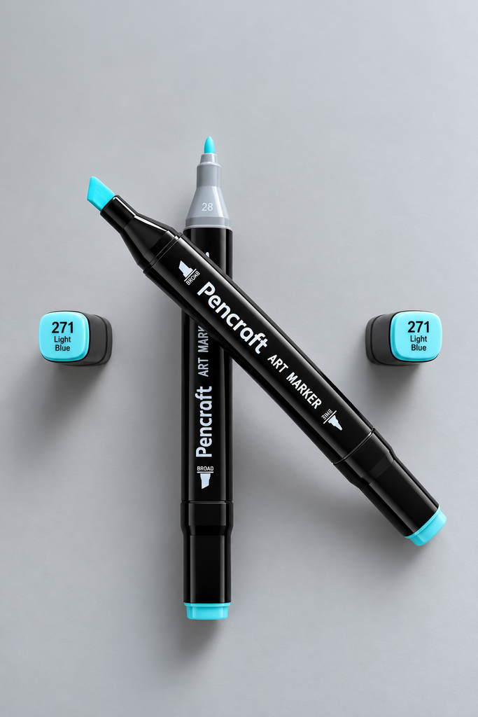 [271 Light Blue] Siyah Keçeli Kalem (271 Light Blue)