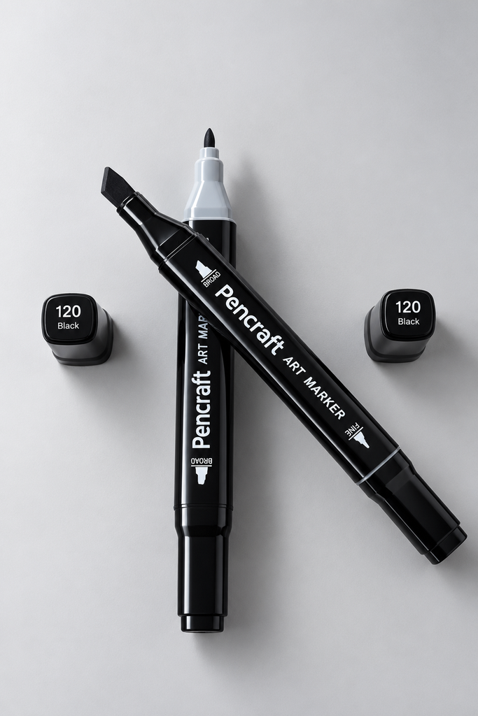 [120 Black] Black Felt Pen (120 Black)