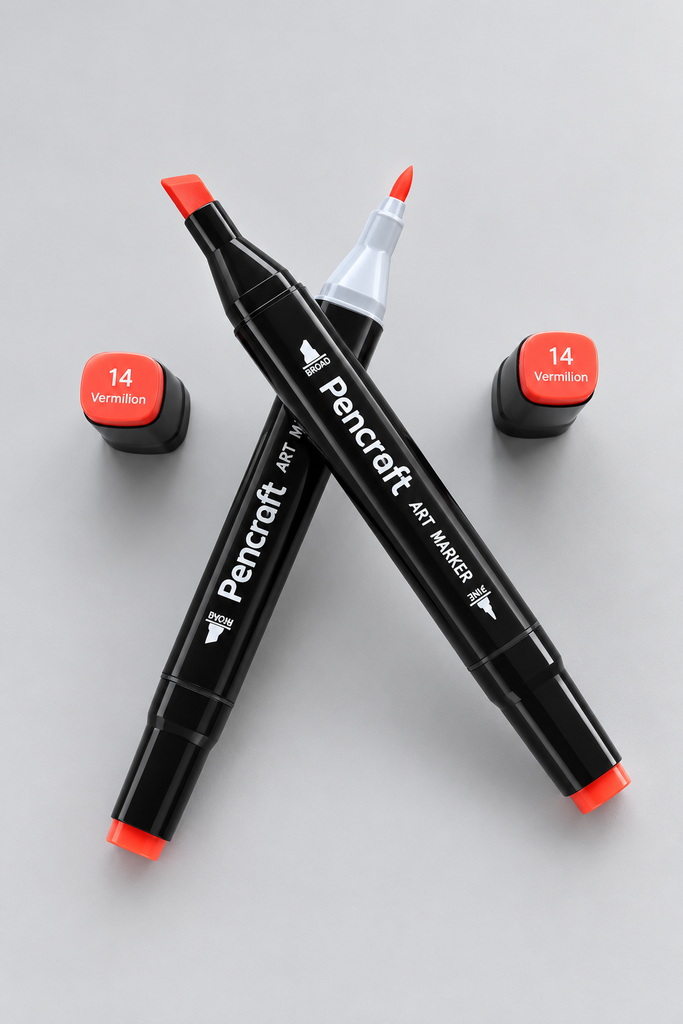 [59 Pale Green] Black Felt Pen (59 Pale Green)
